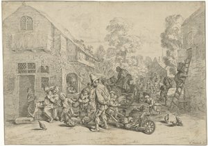 Combat de coqs - Mathys Schoevaerdts